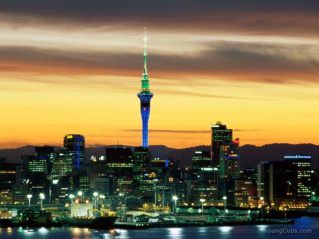 Evening Glow, Auckland, New Zealand